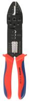 97-32-240 Knipex 97 32 240 Hand Crimp Tool for Uninsulated Terminals, 0.5 → 6mm² Wire