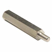 r30-3003002 HARWIN Threaded Standoff, M3 x 0.5 Thread, 30mm Body, Brass, Male/Female, 6mm Stud