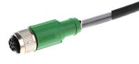 1522888 Phoenix Contact Straight Female 8 way M12 to Sensor Actuator Cable, 5m