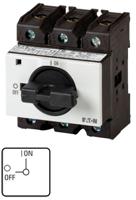 041099-p3-63ivs Eaton 3 Pole Panel Mount Isolator Switch - 63A Maximum Current, 30kW Power Rating, IP30 (Front)