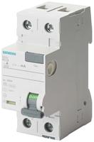 5sv3312-6kl Siemens 5SV3 RCCB, 25A, 2 Pole, 30mA, Type A, 230V ac
