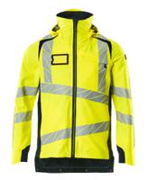 19001-449-17010s Mascot Workwear 19001-449 Yellow/Navy Unisex Hi Vis Jacket, 92 cm
