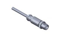 msds-04bmmm-sl8l05 Amphenol Industrial Male 4 way M12 to Wire Lead Actuator/Sensor Cable, 5 m