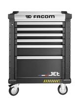 jet6nm3aspf Facom 6 Drawer Wheeled Tool Chest