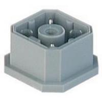 931807106 Hirschmann, G Series IP65 Grey PCB Mount 3+PE Power Connector Plug, Rated At 10A, 50 V ac/dc