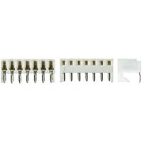 38-00-1337 Molex KK 254 Series Right Angle Through Hole Mount PCB Socket, 7-Contact, 1-Row, 2.54mm Pitch, Solder Termination