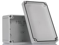 9514000 Rittal PK Series Plastic Wall Box, IP66, 110 mm x 180 mm x 90mm