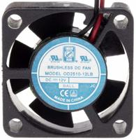 144-2029 RS PRO Axial Fan, 12 V dc, DC Operation, 3.1m³/h, 480mW, 40mA Max, 25 x 25 x 10mm
