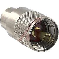 25-7300 Cinch, Plug Cable Mount UHF Connector, Solder Termination, Straight Body