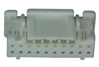 pudp-20v-s JST, PUD Female Connector Housing, 2mm Pitch, 20 Way, 2 Row