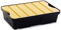 893-0369 RS PRO Polyethylene Spill Tray with Grate for Industrial Storage, 20L Capacity