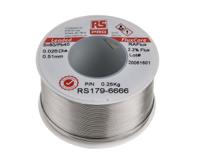 179-6666 RS PRO Wire, 0.5mm Lead solder, 183°C Melting Point