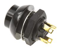 p9-213122 Otto Push Button Switch, Momentary, Panel Mount, DPDT, 28V dc