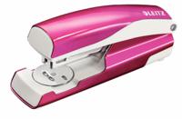 55021023 Leitz NeXXt Series WOW Half Strip Stapler, 30 Sheet Capacity, 24/6 mm, 26/6 mm, Leitz Power Performance P3 Staple Size