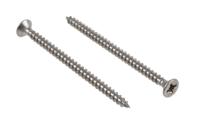 144-3510 RS PRO Pozidriv Countersunk Stainless Steel Wood Screw, A2 304, 4mm Thread, 60mm Length