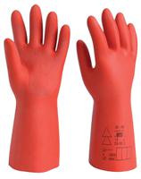 gicn-bt09 Penta GICN Orange Elastomer Electrical Insulating Gloves, Size 9