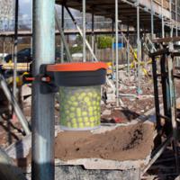 disp01-o Skipper Orange Plastic Dispenser