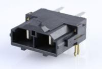 428202214 Molex Mini-Fit Sr Series Right Angle Through Hole PCB Header, 2 Contact(s), 10 mm Pitch, 1 Row, Shrouded