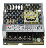 lrs-50-12 MEAN WELL Switching Power Supply, LRS-50-12, 12V dc, 4.2A, 50W, 1 Output, 120 → 373 V dc, 85 → 264 V ac