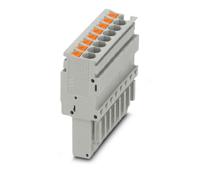 3209934 Phoenix Contact, PP-H 2.5/ 8, 8 Way, Pluggable Terminal Block, Plug, Push In Termination,