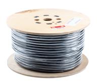 491-998 RS PRO 3183Y 1.5 mm² 3 Core Power Cable, H05VV-F, Black PVC, 100m