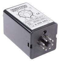 2bdc200slp200slp240vac Tempatron Plug In Timer Relay, 240V ac, 2-Contact, 5 → 200s, 1-Function, DPDT