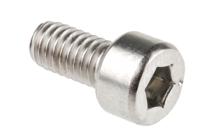 187-1241 RS PRO Stainless Steel Hex Socket Cap Screw, DIN 912, M4 x 8mm