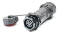 304-559 RS PRO Industrial Circular Connector, 9 Contacts, In-Line, SY13 Connector, Socket, Female, IP67, SY13 Series