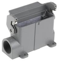 19200160291 HARTING Han A Heavy Duty Power Connector Hood, M25 x 2 Thread, Side Entry