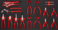 255-5038 RS PRO 7 Drawer Steel Wheeled Tool Chest Tools Included