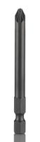 1212604 Phoenix Contact Plus Minus, Pozidriv, Slotted Screwdriver Bit, PZ2 Tip, 70 mm Drive, Pozidriv Drive, 70 mm Overall