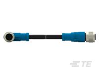 t4162213005-002 TE Connectivity Male/Female 5 way M12 to 5 way M12 Sensor Actuator Cable, 1000 mm