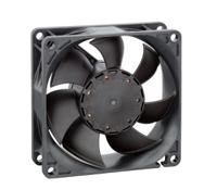84522h4p ebm-papst 8450 Series Axial Fan, 12 V dc, DC Operation, 117m³/h, 6.8W, 80 x 80 x 25mm