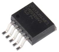 lm2592hvs-50nopb Texas Instruments, LM2592HVS-5.0/NOPB Step-Down Switching Regulator, 1-Channel 2A 5-Pin, D2PAK