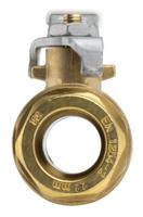486-306 RS PRO Brass Full Bore, 2 Way, Ball Valve, Compression 22mm, 22mm