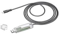 s-adp-usb Pepperl + Fuchs USB A → Micro USB 1.5m USB Interface Cable for use with SC-System Modules