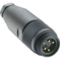 11589-rsc-409 Lumberg Automation Circular Connector, 4 Contacts, Cable, 7/8 in Connector, Plug, Male, IP67, RSC Series