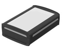 48334351hmt1 Bopla BoVersa Series Black, Transparent Polycarbonate General Purpose Enclosure, 180 x 120 x 52mm