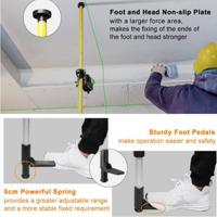 250-8679 RS PRO Telescopic Pole, For Use With Floor to Ceiling Support, 3.6m Height