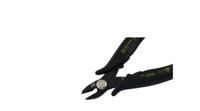 rnd-550-00060 RND RND 550-00060 Pliers, 160 mm Overall, Angled, Straight Tip, 14mm Jaw, ESD