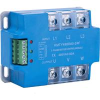 kmty480d80-24f i-Autoc Solid State Relay, 80 A Load, Panel Mount, 530 V ac Load, 32 V dc Control