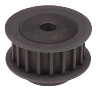 pb-pulley-5m-09mm-18t RS PRO Timing Belt Pulley, Steel 9mm Belt Width x 5mm Pitch, 18 Tooth