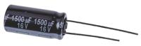 eeufr1c152 Panasonic 1500μF Aluminium Electrolytic Capacitor 16V dc, Radial, Through Hole - EEUFR1C152