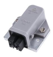 932045106-stakap-200 Hirschmann, ST IP20 Grey Panel Mount Industrial Power Plug, Rated At 16A, 250 V, 400 V
