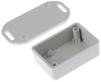 1551gflgy Hammond 1551 Series Grey ABS Enclosure, IP54, Flanged, Grey Lid, 50 x 35 x 20mm