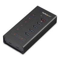 hb30c5a2cst StarTech.com 7 Port USB 3.0 USB A, USB C  Hub, AC Adapter Powered, 130 x 60 x 26mm