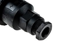 px0777 Bulgin 3 Pole IP68 Rating Cable Mount Female/Male Mains Inline Connector Rated At 16A