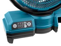 dcf203z Makita DCF Desk Fan 8.2cfm 235mm blade diameter 3 speed 14.4 V, 18 V