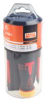 808062 Bahco Pozidriv; Slotted Interchangeable Insulated Screwdriver Set, 7-Piece