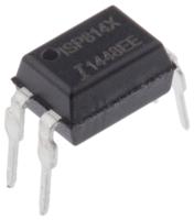 isp814x Isocom, ISP814X AC Input Transistor Output Optocoupler, Through Hole, 4-Pin PDIP
